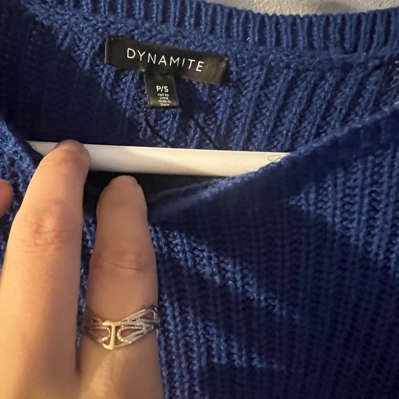 Dynamite beautiful blue top - Picture 3 of 3